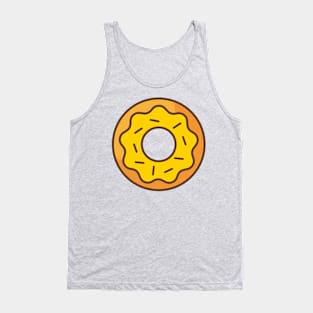 donut fastfood yummy design Tank Top